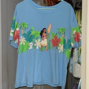 Disney Tropical Moana Print